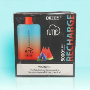 FUME RECHARGE WATERMELON BLUEBERRY 5000 PUFFS 5 CT BOX
