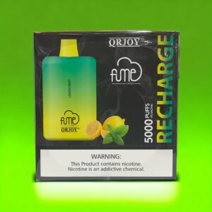 FUME RECHARGE  LEMON MINT 5000 PUFFS 5 CT BOX