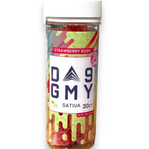 AGFN D9 GUMMY JAR 30CT - STRAWBERRY KUSH