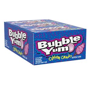 BUBBLE YUM GUM COTTON CANDY 18CT