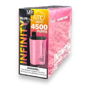 FUME INFINITY 4500PUFF BOX 5CT STRAWBERRY BANANA