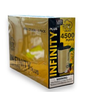 FUME INFINITY 4500PUFF BOX 5CT PINA COLADA