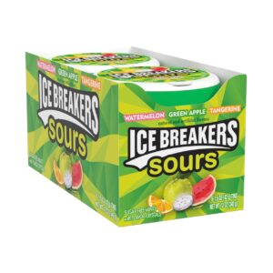 ICE BREAKER 8CT TINS SOURS FRUIT
