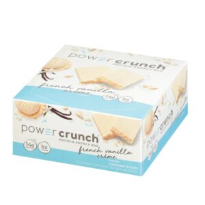 POWER CRUNCH PROTEIN BAR FRENCH VANILLA 12CT