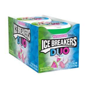 ICE BREAKER 8CT TINS DUO WATERMELON MINT