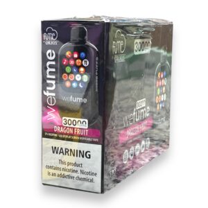 WEFUME 30000 PUFFS DRAGON FRUIT 5CT