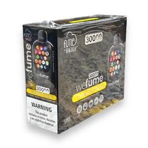 WEFUME 30000 PUFFS STRAWBERRY BANANA 5CT
