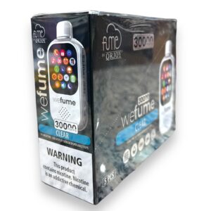 WEFUME 30000 PUFFS CLEAR 5CT
