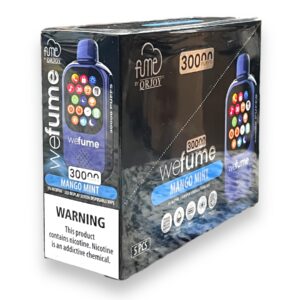 WEFUME 30000 PUFFS MANGO MINT 5CT