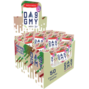 AGFN D9 GUMMY DISPLAY 25CT RAZZLE DAZZLE