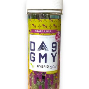 AGFN D9 GUMMY JAR 30CT - GRAPE APPLE