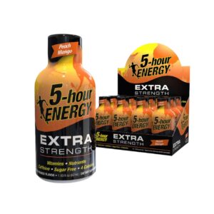 5HR ENERGY EXTRA PEACH MANGO