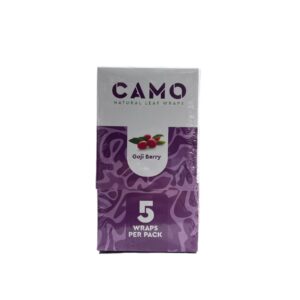 AFGANHEMP CAMO NATURAL LEAF WRAPS GOJI BERRY 5/25CT