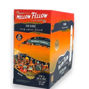 MELLOW FELLOW DESTINATION 2ML DISPOSABLE 6CT BOX - DURBAN COOKIES POP