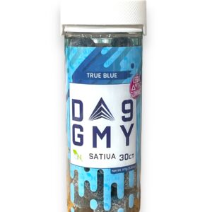 AGFN D9 GUMMY JAR 30CT - TRUE BLUE