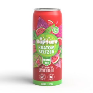 RAPTURE KRATOM SELTZER 100MG MIT -WATERMELON