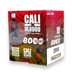 CALI  UL8000 PUFFS DISPOSABLE 0% 6CT FROZEN LUSH