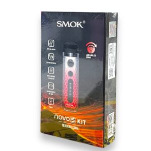 SMOK NOVO-5 KIT SILVER RED COBRA