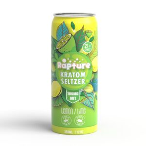 RAPTURE KRATOM SELTZER 100MG MIT 12CT -LEMON LIME