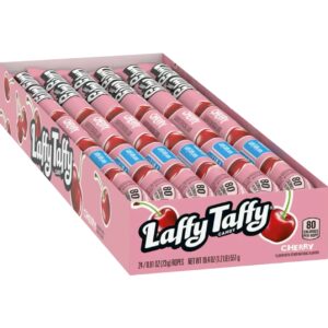 CM. LAFFY TAFFY ROPE CHERRY 24CT