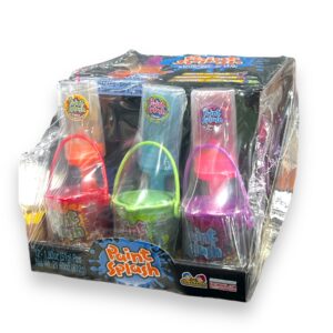 TOY PAINT SPLASH & DIP LOLLIPOP 12CT