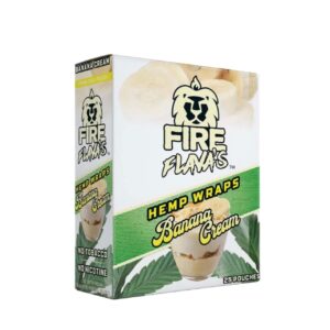 HEMP WRAP FIRE BANANA CREAM 2/25CT
