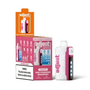 ADJUST MYCOOL 40000PUFFS DISPOSABLE 5CT -SOUR STRAWBERRY DRAGONFRUIT
