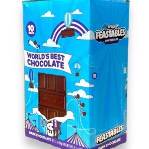 MR. BEAST DARK CHOCOLATE FEASTABLES 2.1OZ 10CT