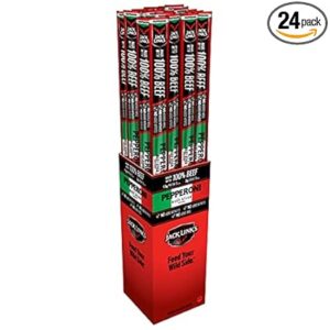 JACK LINK'S 1.84OZ BEEF STICKS PEPPERONI 24CT