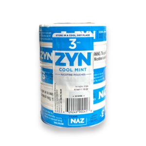 ZYN NICOTINE 3MG COOL MINT 5CT