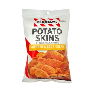 TGI FRIDAY 3OZ CHEDDAR SOUR CREAM SKINS EACH