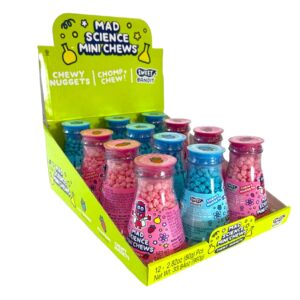 TOY MAD SCIENCE MINI CHEWS NUGGETS 2.82OZ 12CT