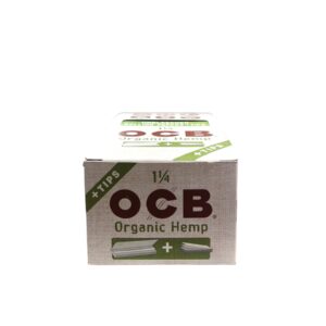 OCB ORGANIC PAPER +TIPS BOX 1-1/4 SIZE 24CT