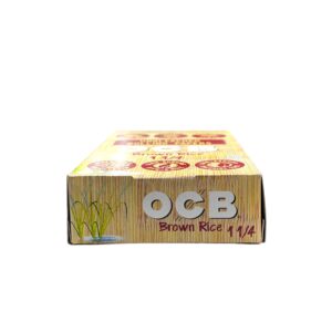 OCB BROWN RICE PAPER BOX 1 1/4 SIZE 24CT
