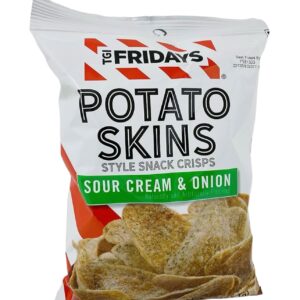 TGI FRIDAY 3OZ SOUR CREAM & ONION SKINS EACH