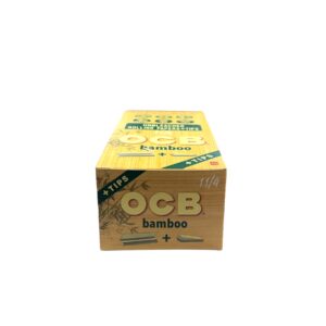 OCB BAMBOO PAPER SIZE 1 1/4 W/TIPS BOX 24CT
