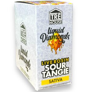TRE HOUSE  LIQUID DIAMOND D8 DISPOSABLE 10CT BOX- SOUR TANGLE