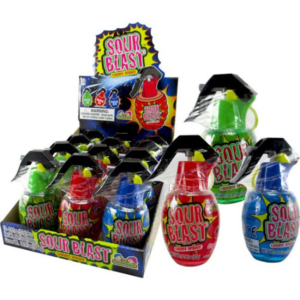 TOY BOMB SPRAY CANDY 12CT