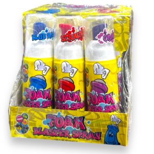TOY FOAM BLASTER SPRAY CANDY 12CT BOX