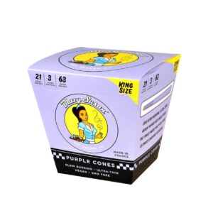 BLAZY SUSAN PURPLE CONES KING SIZE BOX 21PK
