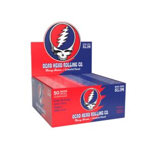 DEAD HEAD/BLAZY SUSAN KING SIZE SLIM PAPER 50PK
