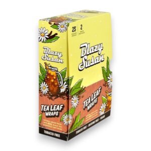 BLAZY SUSAN TEA LEAF WRAPS 2PK/25CT -HONEY LEMON