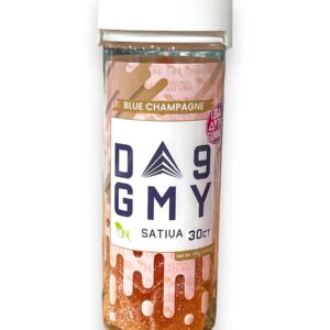 AGFN D9 GUMMY JAR 30CT - BLUE CHAMPAGNE