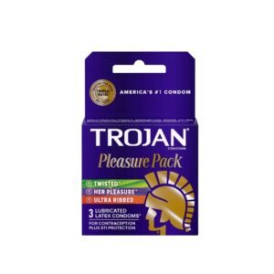 TROJAN PLEASURE PACK 3/6CT