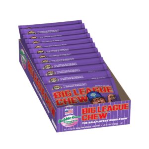 BIG LEAGUE CHEW GRAPE 2.12OZ 12CT