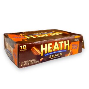 HEATH MILK CHOCOLATE 18CT KING