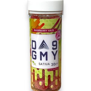 AGFN D9 GUMMY JAR 30CT - RASPBERRY HAZE