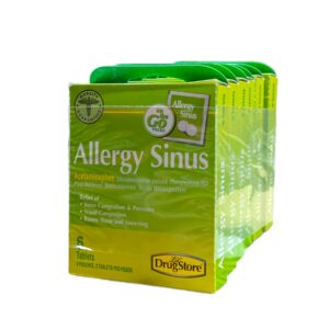 6TAB ALLERGY SINUS 6CT