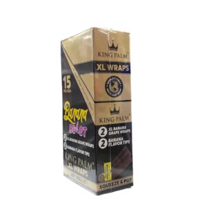 KING PALM WRAP + TIPA BANANA BLAST 2+2/15CT