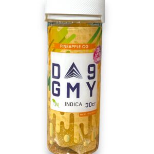 AGFN D9 GUMMY JAR 30CT - PINEAPPLE OG
